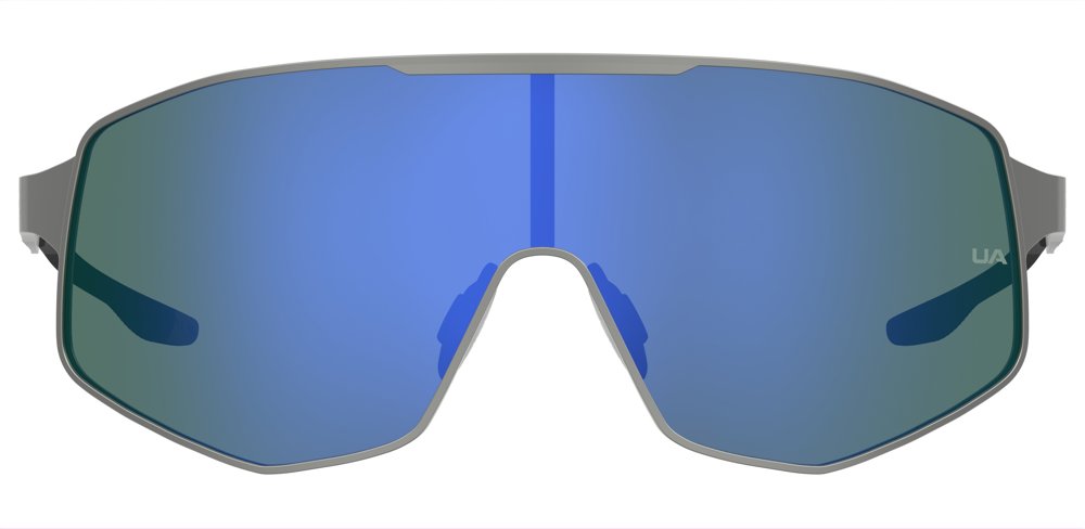 Under Armour GamedayMTL/G sunglasses in Matte Ruthenium front view