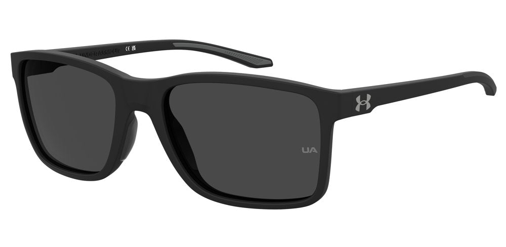Under Armour Hustle XL sunglasses in black side view