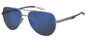 Matte Ruthenium Blue frame/Blu Sky Mirror lenses