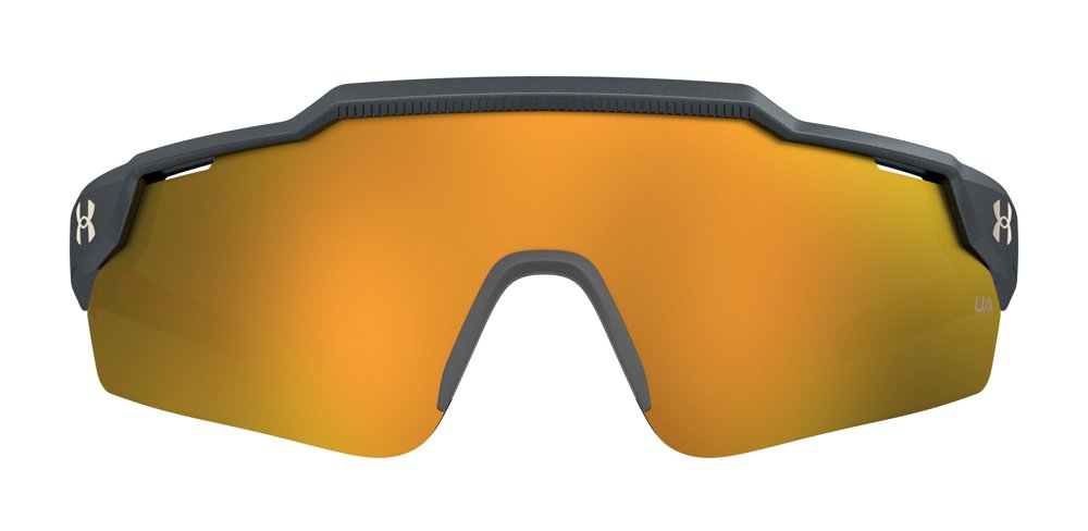 Under Armour Levelup Jr sunglasses in Metal Grey front view