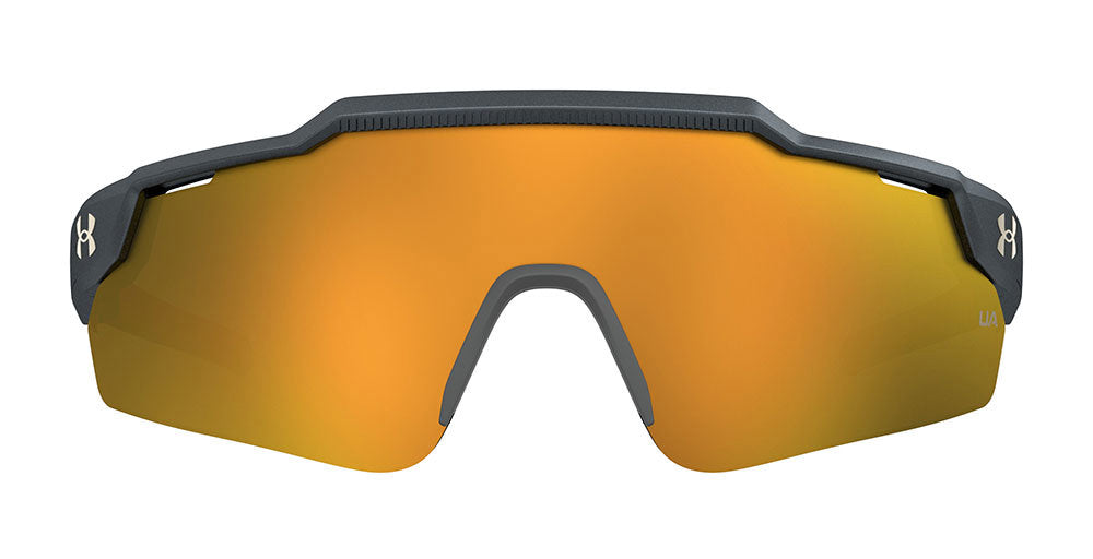 Under Armour Levelup Jr sunglasses in Metal Grey front view