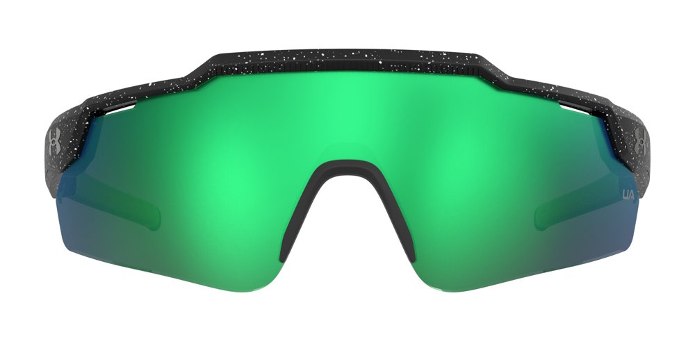 Under Armour Levelup Jr sunglasses in Pattern Black White front view