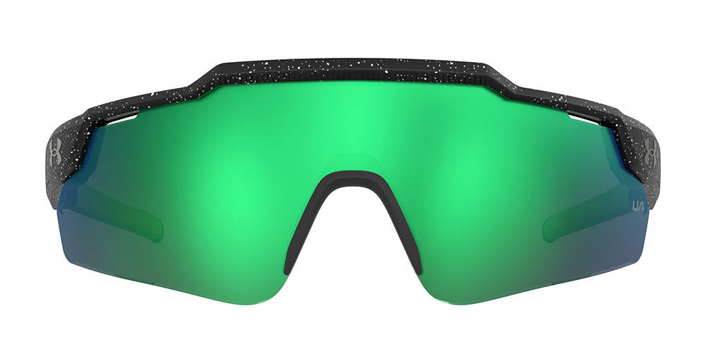 Under Armour Levelup Jr sunglasses in Pattern Black White front view