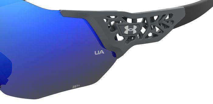 Under Armour Next Level sunglasses in grey black side view