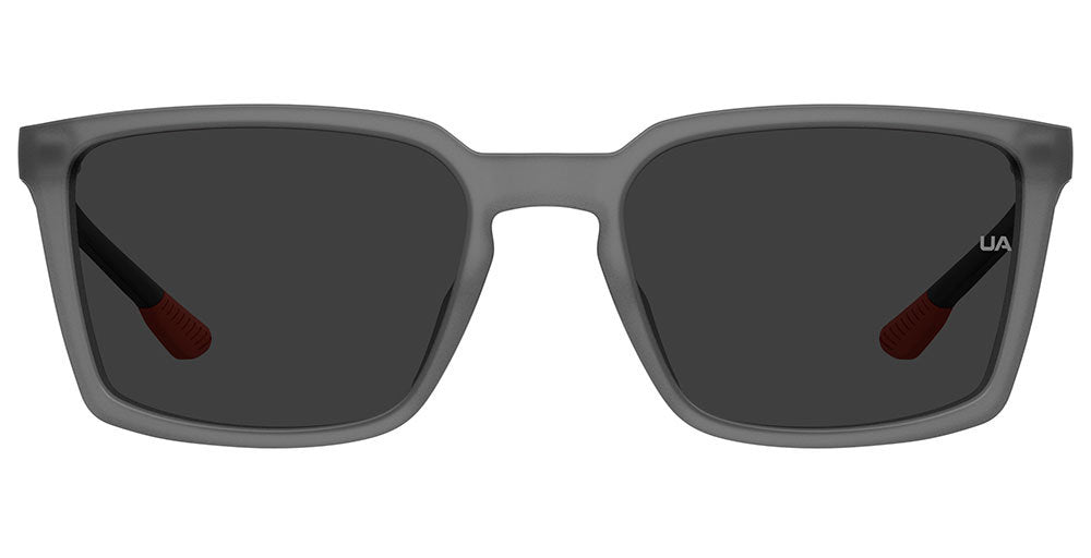 Under Armour Sportate/F sunglasses in crystal grey front view