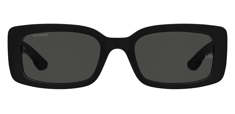 Under Armour Crossover Sunglasses in black front view