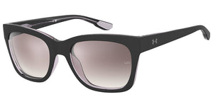 Black-Grey frame/Brown Gradient Silver Mirror lenses