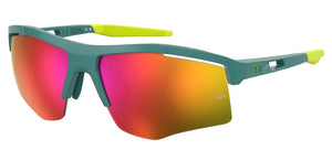 Teal frame/Pink Mirror lenses