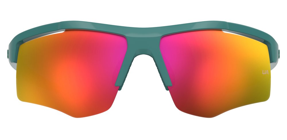 Under Armour Flextile Jr sunglasses in Teal front view