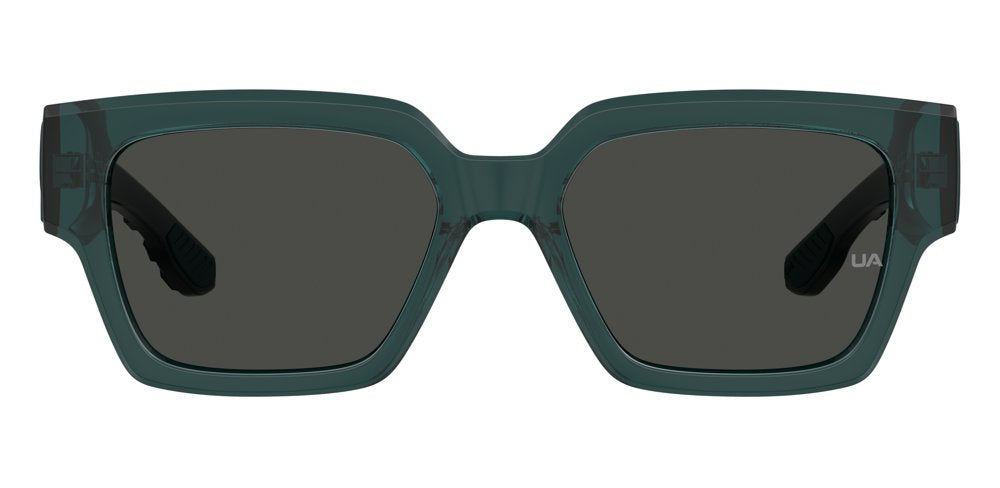 Under Armour Gravutate/US sunglasses green crystal front view