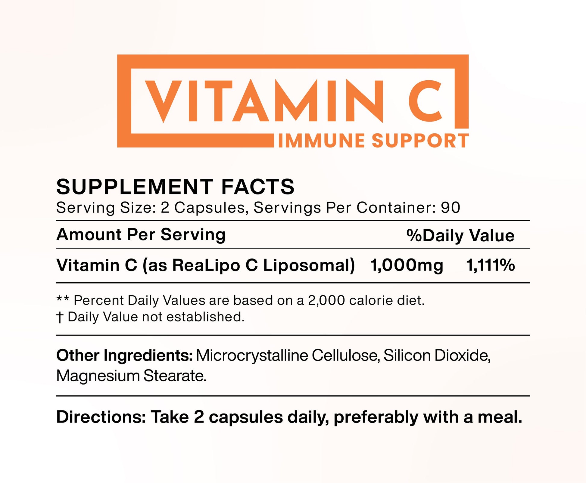 Macuhealth Vitamin C supplement information
