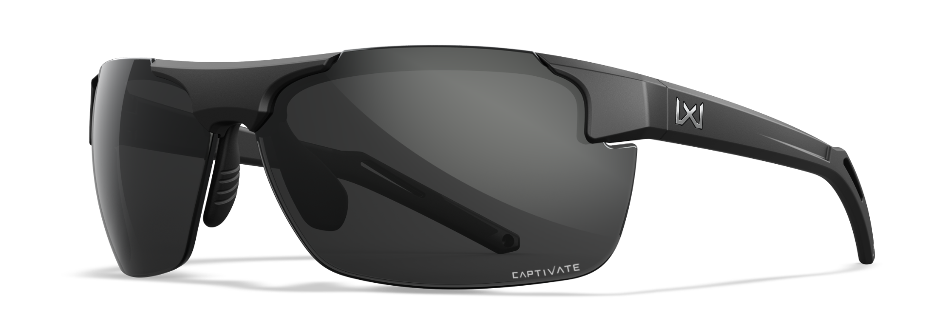 Wiley-X Prime Matte Black/Captivate Gray