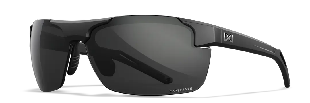 Wiley-X Prime sunglasses in black with gray lenses
