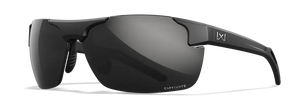 Matte Black frame/Captivate Polarized Black Mirror (gray base)