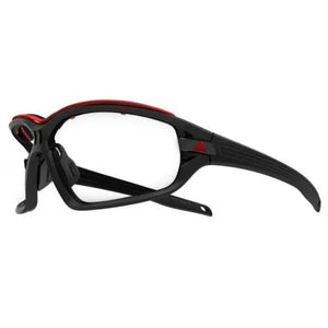 Black Matte-Red Frame only (no lenses for rx insertion below) (Sale Item - Was $170)