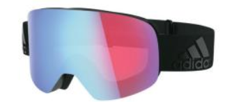 Adidas Backland Ski goggle Black/Light Blue Mirror