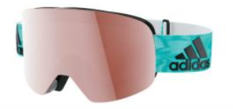 Adidas Backland Ski goggle Clear Aqua/LST Active Silver