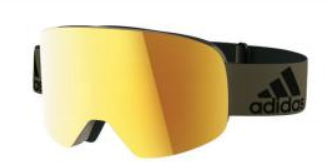 Adidas Backland Ski goggle Olive/Gold Mirror