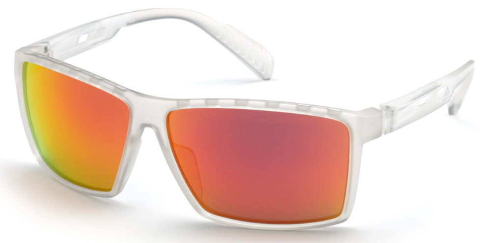Adidas Sport Sunglasses SP0010 Crystal/Brown