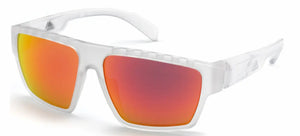 Crystal frame/Brown Mirror lenses