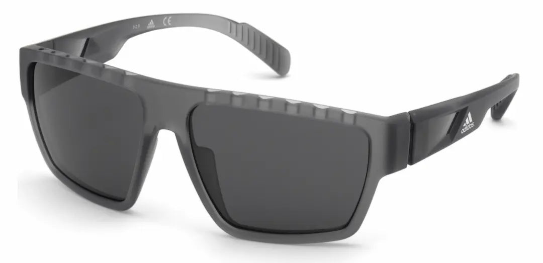 Adidas Sport Sunglasses SP0008 Transparent Gray/Smoke