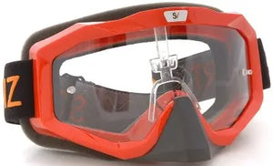 Red with Clear Adapter/Clear lenses