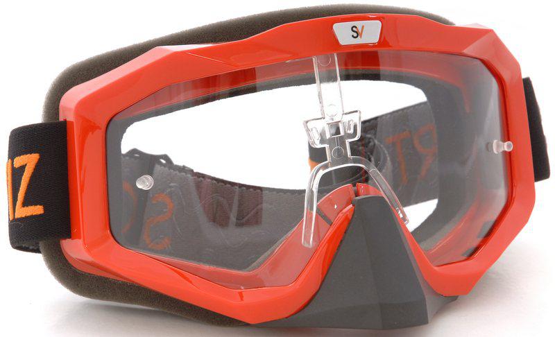 Aquaviz OTL Motocross Goggle Red