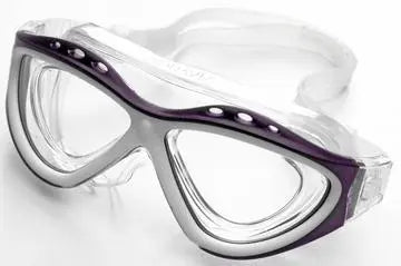 Aquaviz Swim Mask Purple-White-Clear