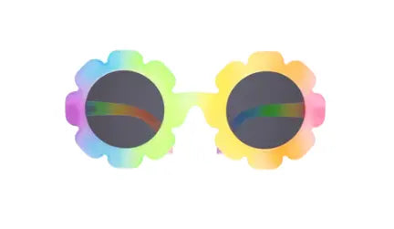 Babiators Flower kids sunglasses in rainbow polarized