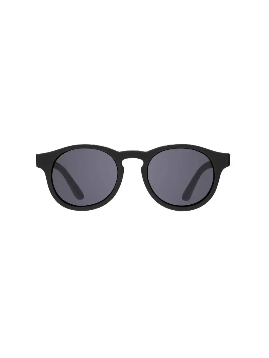Babiators Keyhole Kids sunglasses in black with gray lenses