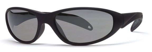 Liberty Sport Biker Soft Matte Black Sunglasses