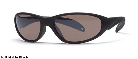 Liberty Sport Biker Matte Black Sunglasses