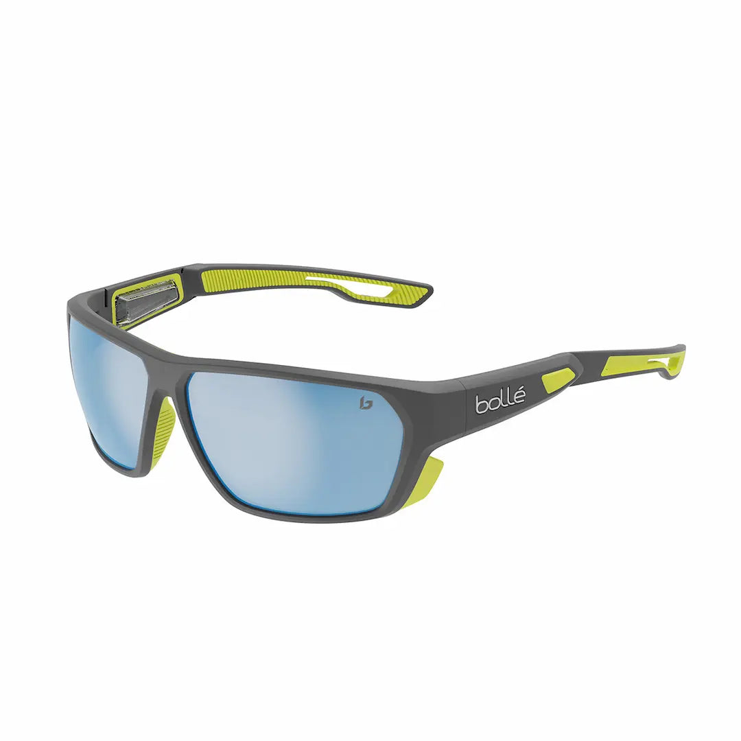 Bolle Airfin sunglasses in gray with polarized lenses