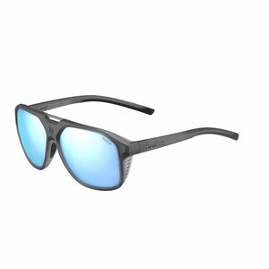 Black Frost frame/Sky Blue Polarized lenses