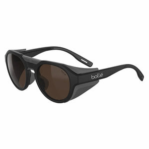 Matte Black frame/Bolle 100 Gun lenses