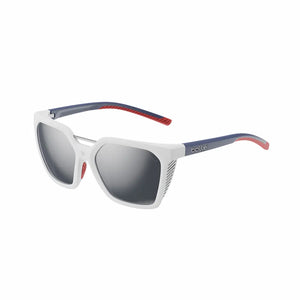 White Blue Red Matte frame/Volt+ Cold White Polarized lenses