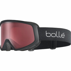 Matte Black goggle/Vermilion lenses