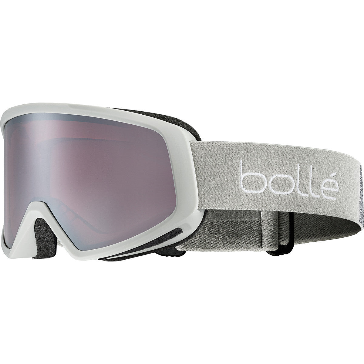 Bolle Bedrock Plus Lightest Gray/Vermilion Gun 