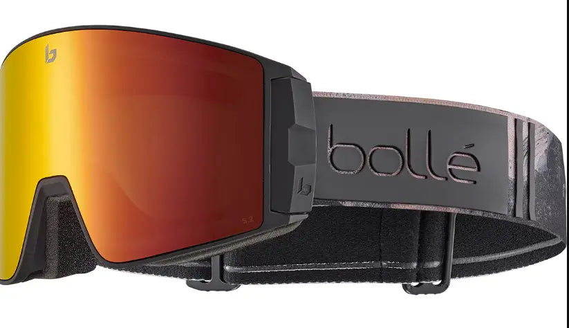 Bolle Blackridge ski goggles matte brush with sunrise lenses