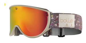 Oatmeal Matte goggle/Sunrise Category 2 lenses