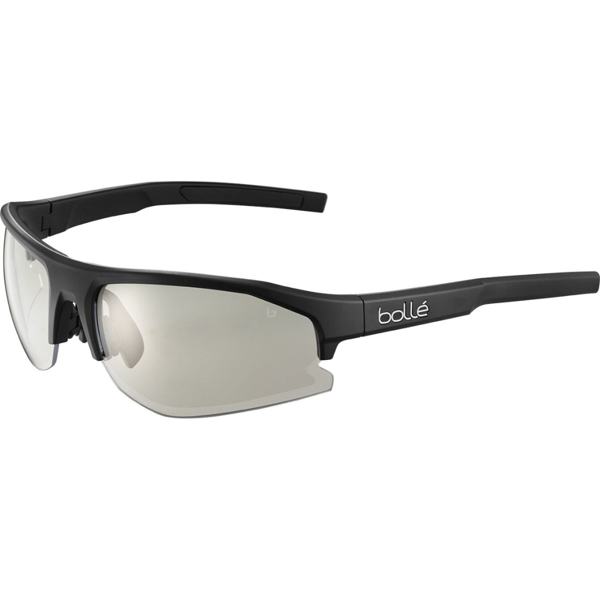 Bolle Bolt 2.0 Sunglasses Black/Clear Platinum