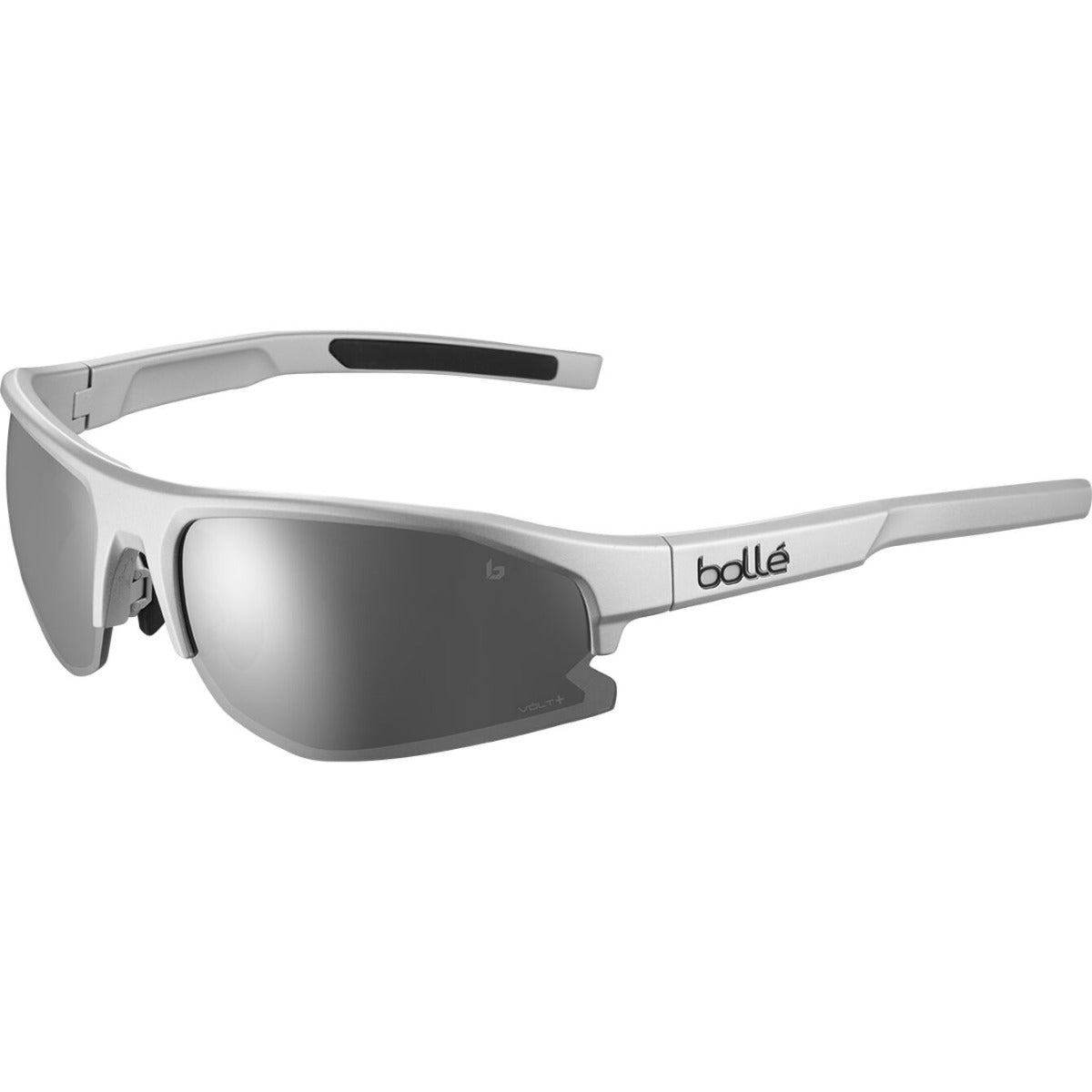 Bolle Bolt 2.0 Sunglasses Silver/Volt Cold White Polarized