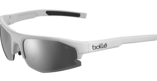 Bolle Bolt S 2.0 sunglasses Offwhite Matte/Volt Cold White Polarized