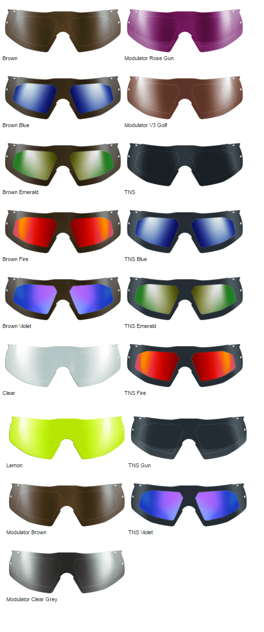Bolle Prescription B-Rock Shield color combinations