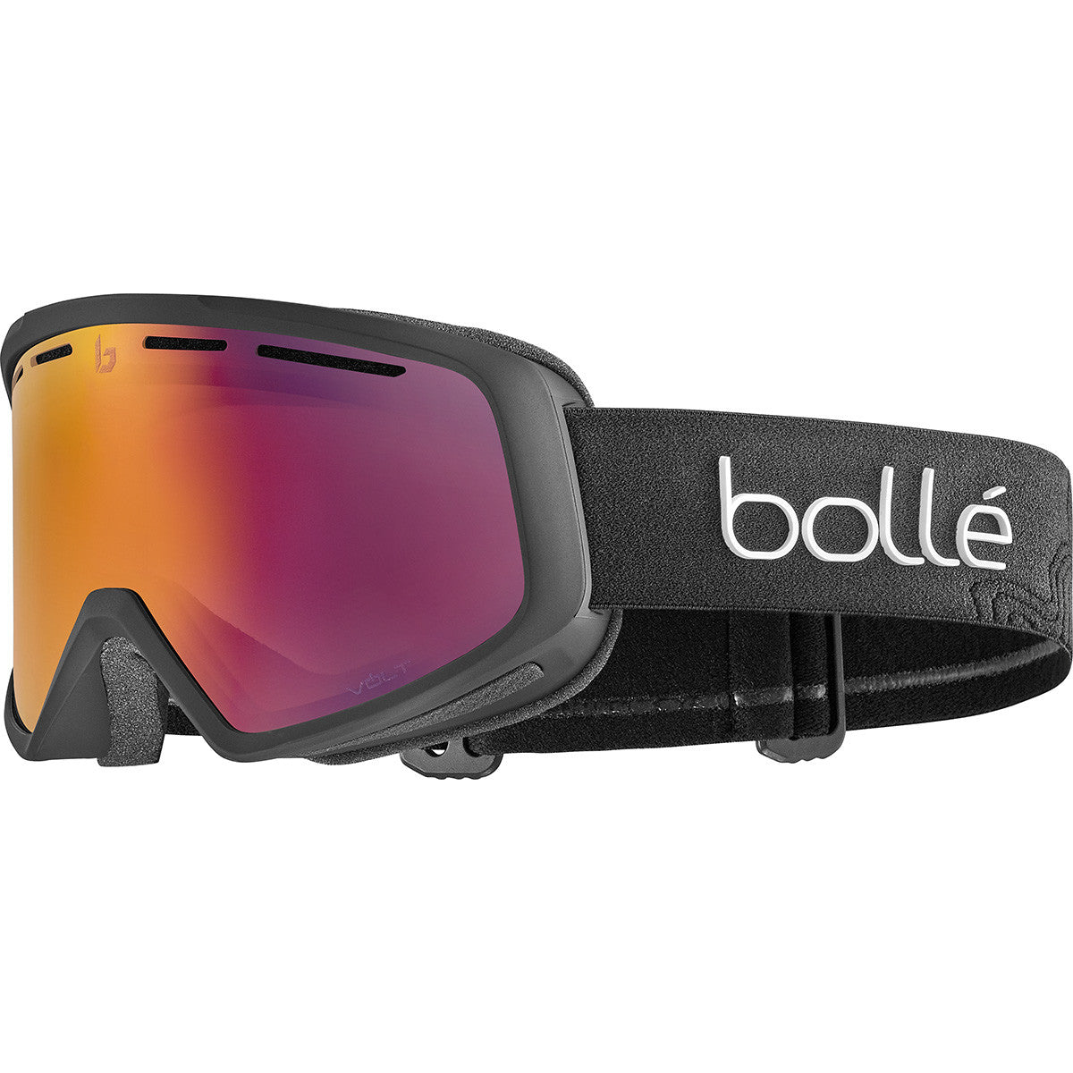 Bolle Cascade Matte Black/Volt Ruby