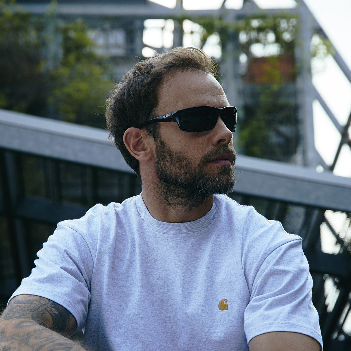 Person wearing Bolle Cerber sunglasses