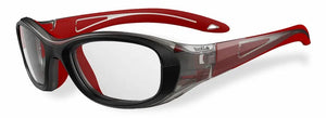 Red frame/Clear lenses