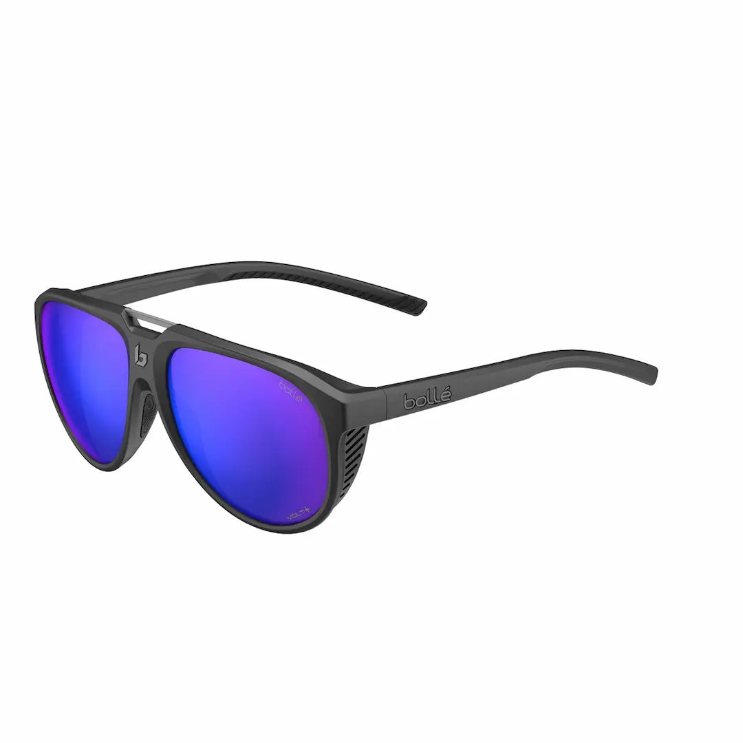 Bolle Euphoria sunglasses in Black with Ultraviolet polarized lenses
