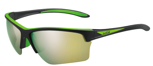 Bolle Flash Matte Black-Green/Polarized Brown Emerald