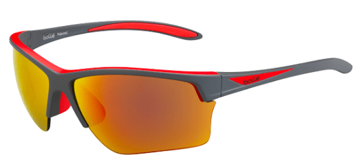 Bolle Flash Matte Gray-Red/Polarized TNS Fire